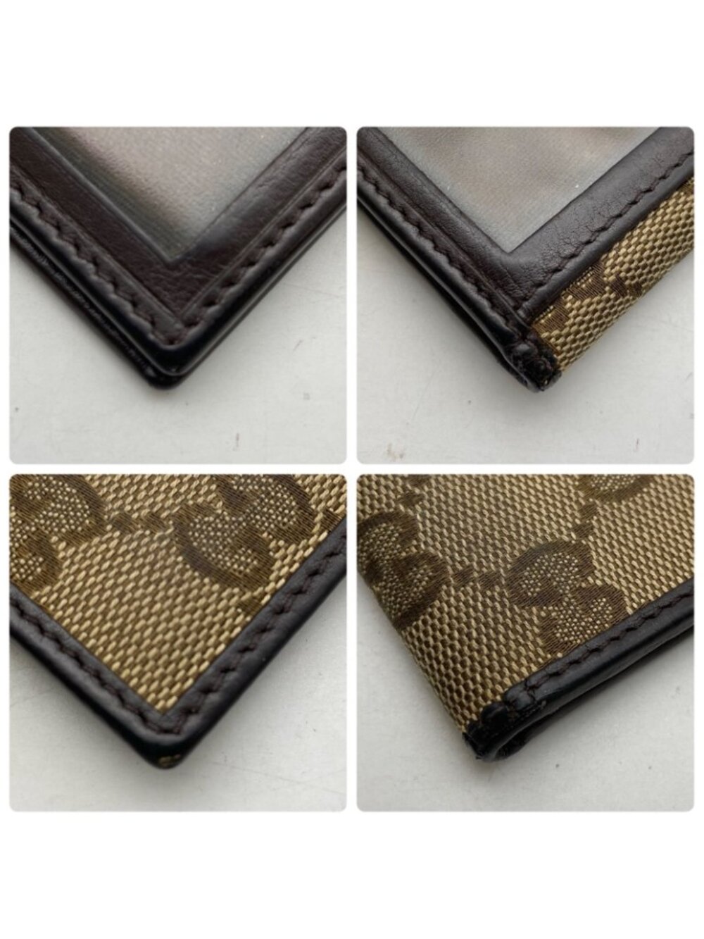Gucci GG Canvas Card Case Brown - Picture 8 of 15